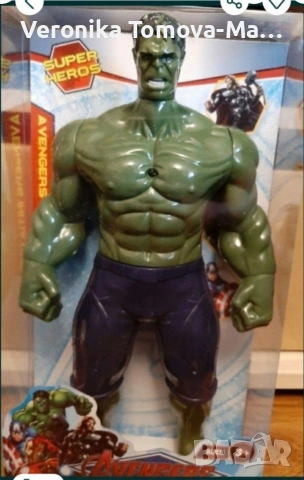 Хълк фигура светеща 35см 