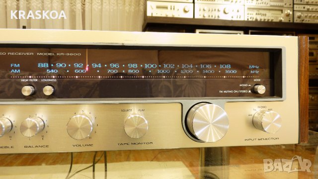 KENWOOD KR-3600, снимка 3 - Ресийвъри, усилватели, смесителни пултове - 26985779