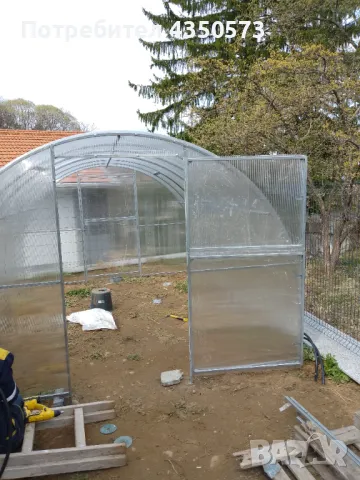 Оранжерий с покритие поликарбонат , снимка 5 - Оранжерии - 48581706
