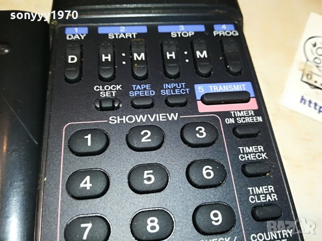 sony rmt-v146e vhs vtr/tv remote germany 1706211401, снимка 15 - Дистанционни - 33247049