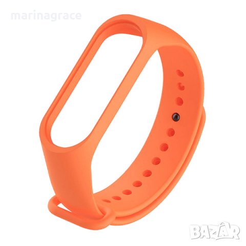 Цветни силиконови каишки за Xiaomi Mi Band 5 , снимка 8 - Смарт гривни - 34828514