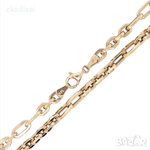 Златен синджир 10,71гр. 50см. 14кр. проба:585 модел:26526-6, снимка 1
