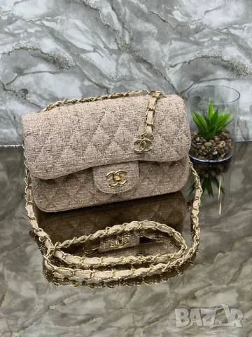 чанти тип букле  chanel flap 1.75 bag 20x13см, снимка 8 - Чанти - 50406027