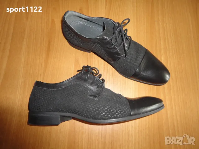 N41 Bianco Man/елегантни мъжки обувки, снимка 6 - Официални обувки - 48168661