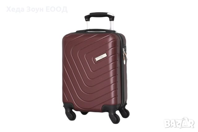 Куфар с махащи се колелца 40x30x20см БЕЗ и 46x30x20см с колела - Черен/Сив/Син, снимка 8 - Куфари - 40852561