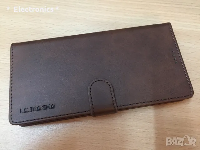 Стилен кожен кейс за Samsung Galaxy S24FE, снимка 2 - Калъфи, кейсове - 48739233