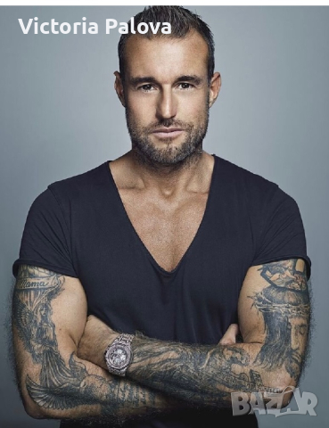 PHILIPP PLEIN  оригинал, мъжка блуза, снимка 12 - Блузи - 44846625