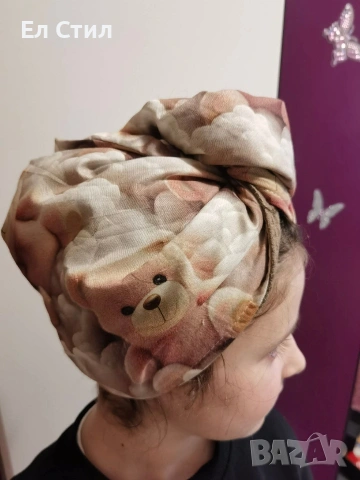 Тюрбан за деца, снимка 6 - Аксесоари за коса - 53285331