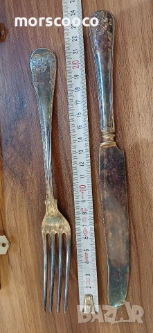 Прибори за хранене със сребърно покритие , снимка 3 - Прибори за хранене, готвене и сервиране - 53086766