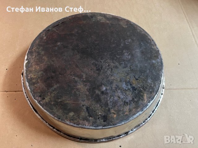 Медни старинни тави, снимка 5 - Други ценни предмети - 43707985