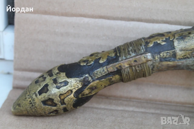 Арнаутски кремъчен пистолет , снимка 2 - Антикварни и старинни предмети - 51407958