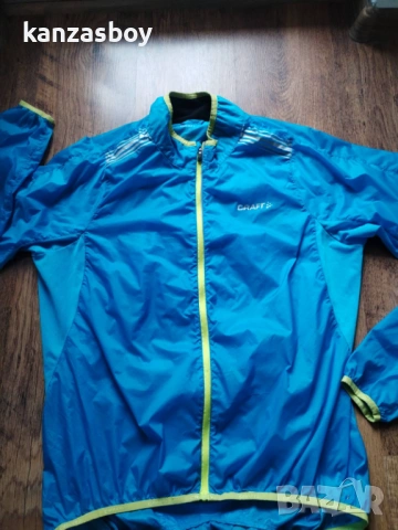 Craft Hood Jacket - страхотна мъжка ветровко ХЛ, снимка 5 - Други - 53305745