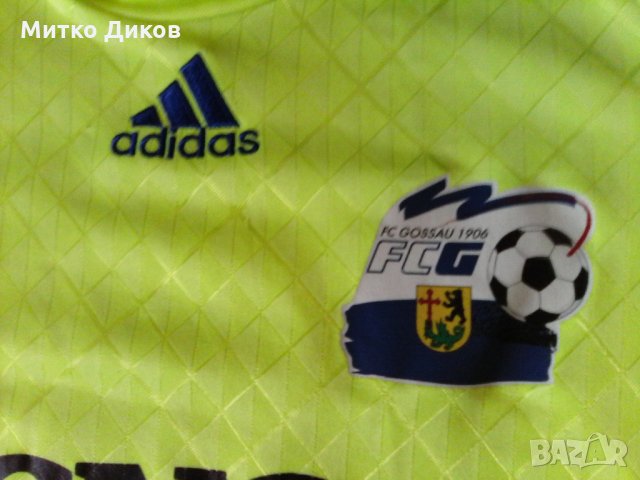 Футболна тениска вратарска Адидас Formation match worn FC Gossau  №1 размер Л, снимка 4 - Футбол - 28483229