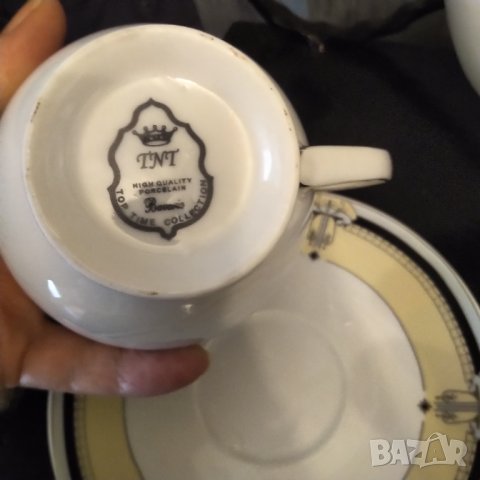 Намален Арт деко порцеланов сервиз 60 те години  , снимка 8 - Антикварни и старинни предмети - 37993509