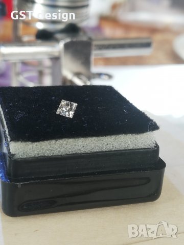 Уникален Натурален диамант брилянтин Топ Принцеса FLAWLESS H, снимка 3 - Други - 34687134