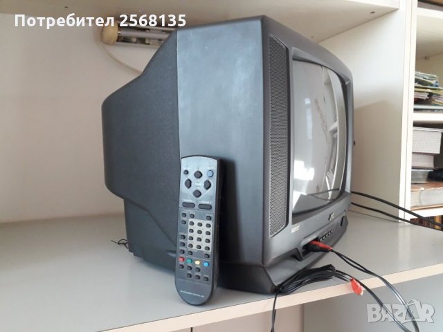 Телевизор JVC FASTEXT Цветен, 33 см, снимка 2 - Телевизори - 35526136