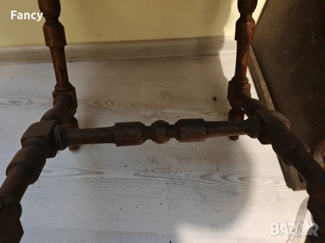 Стар кухненски стол , снимка 10 - Антикварни и старинни предмети - 49226378