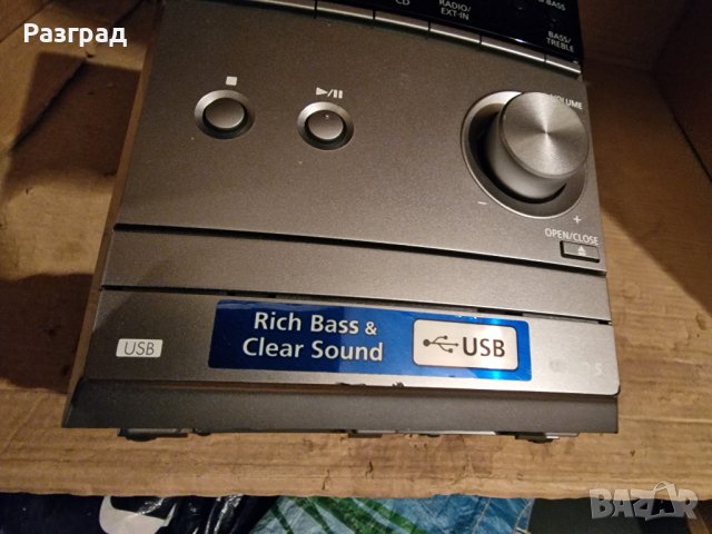 Аудио система  Panasonic SA-PM200   USB, AUX, снимка 10 - Аудиосистеми - 43059036