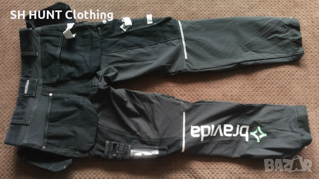 FRISTAD CRAFTSMAN STRETCH TROUSERS 2530 CYD размер 50 / M работен панталон с еластична материя W4-82, снимка 2 - Панталони - 51993721