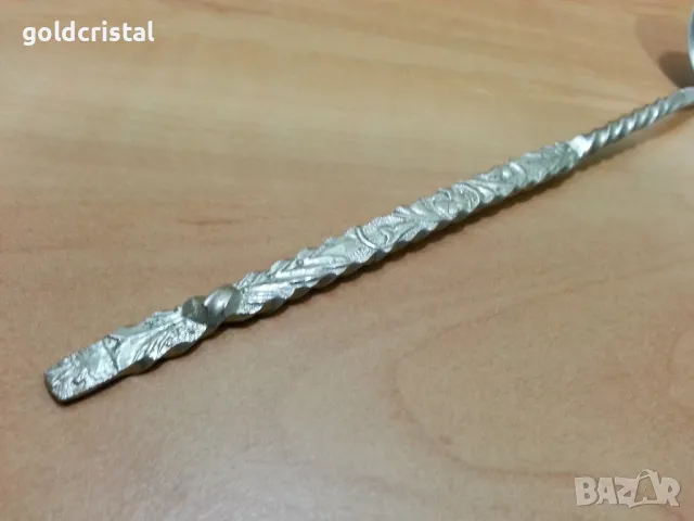 ретро руско черпаче за сервиране , снимка 4 - Антикварни и старинни предмети - 49157554