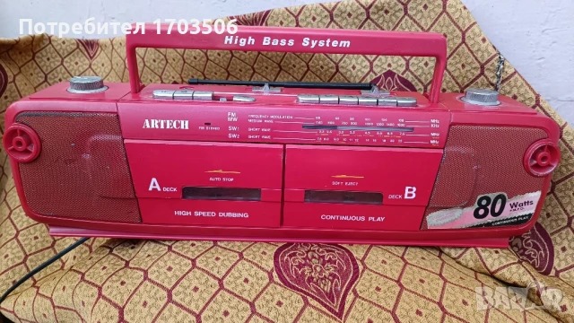 Ретро касетофон 