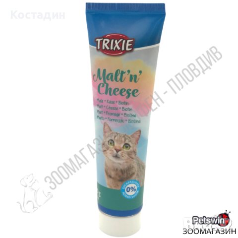 Малцова Паста за Котки - с Малц, Сирене и Биотин - 100гр. - Trixie