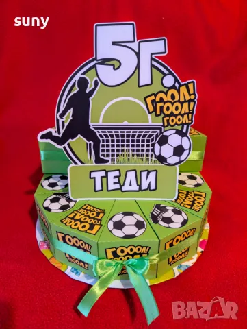 Картонена торта Роналдо, снимка 5 - Други - 49670284