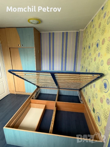 Спалня с гардероб, ракла и повдигаща се скара, снимка 2 - Спални и легла - 53274405