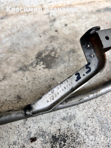 A2720180140. Щека масло двигател за Мерцедес Е-класа W211. Бензин 3.5, снимка 5 - Части - 52285349