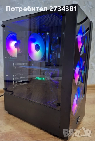 Геймърски компютър Ryzen 5 5500, RTX 3060TI, 16 RAM, снимка 9 - Геймърски - 53502208