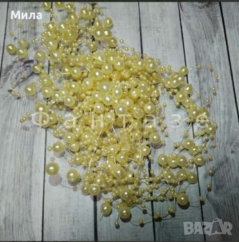 Ласе цяла перла, гирлянд, снимка 4 - Декорация за дома - 15877241