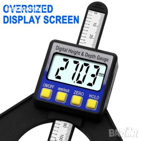 Дигитален дълбокомер, снимка 3 - Други инструменти - 19735726