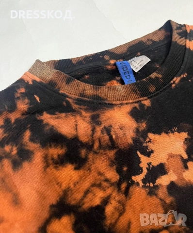 H&M Tie Dye мъжка блуза, M размер , снимка 2 - Блузи - 52851240