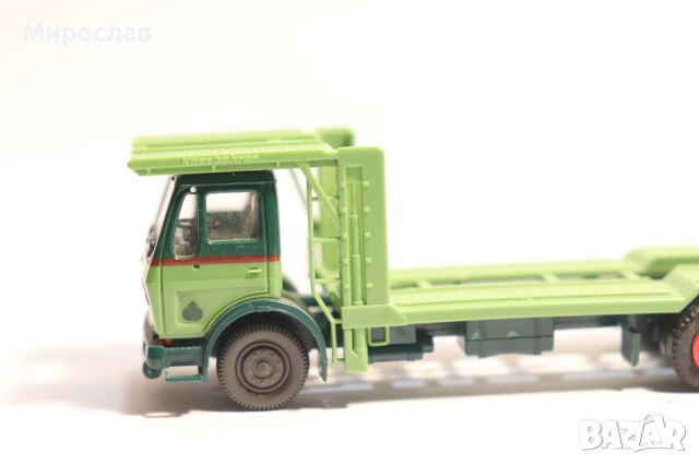 HERPA 1:87 H0 MERCEDES АВТОВОЗ КАМИОН МОДЕЛ КОЛИЧКА, снимка 2 - Колекции - 52931772