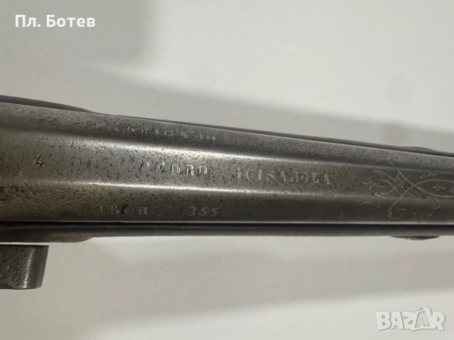 Рядка испанска капсулна пушка, снимка 5 - Антикварни и старинни предмети - 52516303