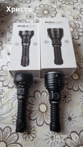 Мощни фенери wurkkos TD01C и TS30PRO