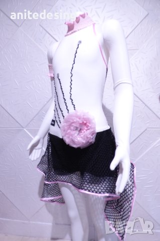 Детска рокля за спортни танци или фигурно пързаляне, снимка 9 - Детски рокли и поли - 44085244