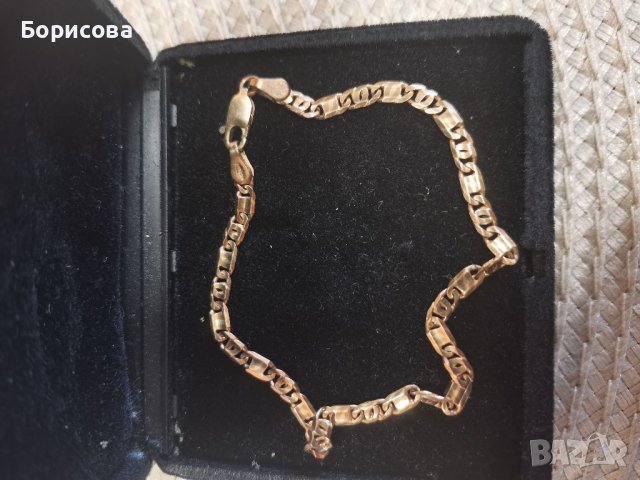 Детска златна гривна 8К 