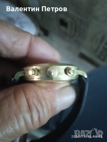 Златен красавец хронограф Vicence, снимка 4 - Мъжки - 43021018