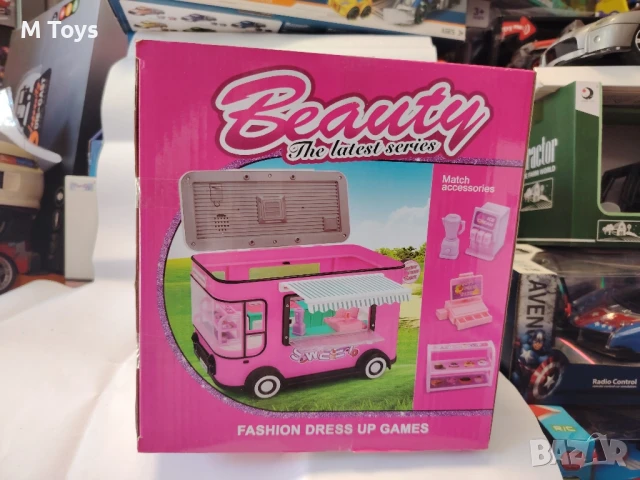 Happy Food Truck – Мобилен камион за сладолед и лакомства, снимка 2 - Коли, камиони, мотори, писти - 50939648