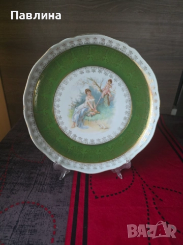 Английско декоративно плато, снимка 4 - Декорация за дома - 51938273