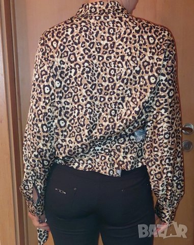 Елегантни ризи от сатен Fervente за едри дами, снимка 9 - Ризи - 43613587