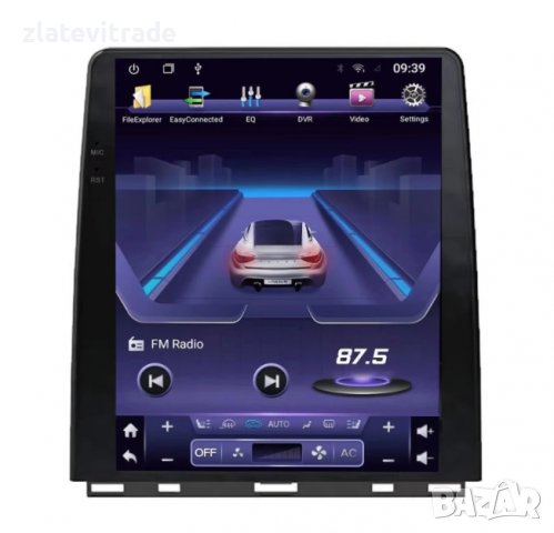 RENAULT CLIO 5 2019 - 2022 ВЕРТИКАЛНА Андроид НАВИГАЦИЯ, 9716