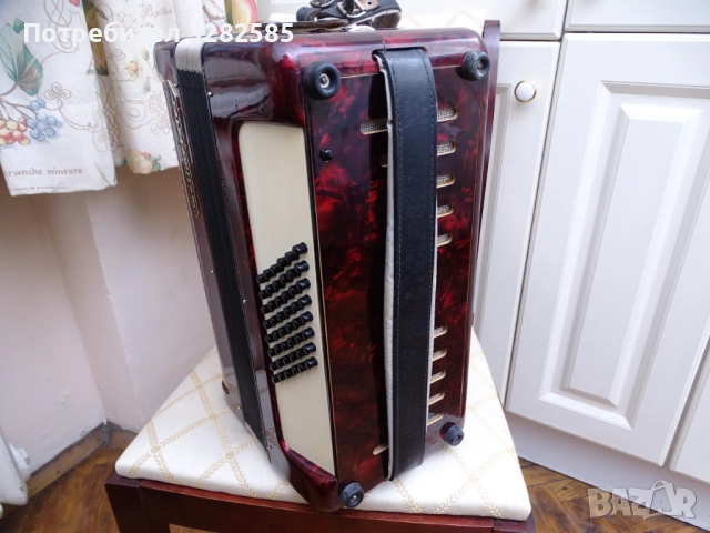 Aкордеон Weltmeister 48 баса в отлично състояние, снимка 15 - Акордеони - 52812242