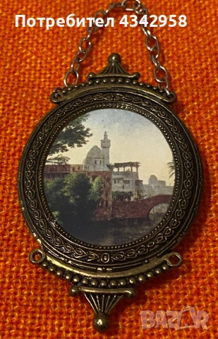 Италианска бронзова винтидж рамка., снимка 2 - Антикварни и старинни предмети - 52949527