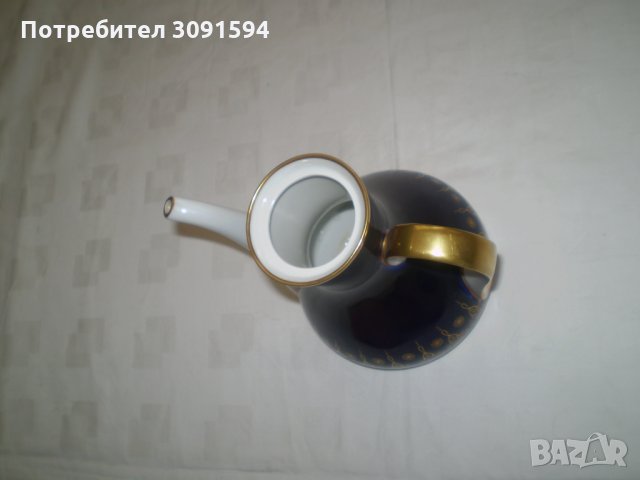 Кана порцелан Кобалт  ваймар хармония 7262, снимка 6 - Антикварни и старинни предмети - 33666823