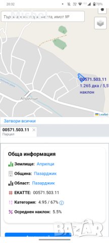 Парцел с. Априлци , снимка 7 - Земеделска земя - 41517005