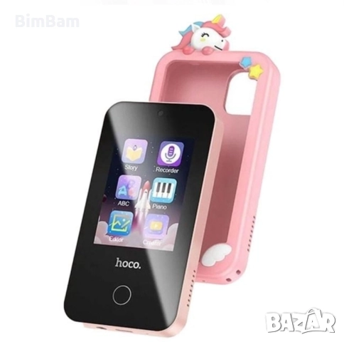 Разпродажба - последни бройки! Детски смартфон с калъф еднорог / динозавър 2.8" / - различни цветове, снимка 6 - Музикални играчки - 52361388