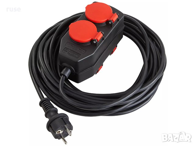 НОВИ! Разклонител 4 гнезда 10м IP44, снимка 2 - Разклонители и удължители - 43112829