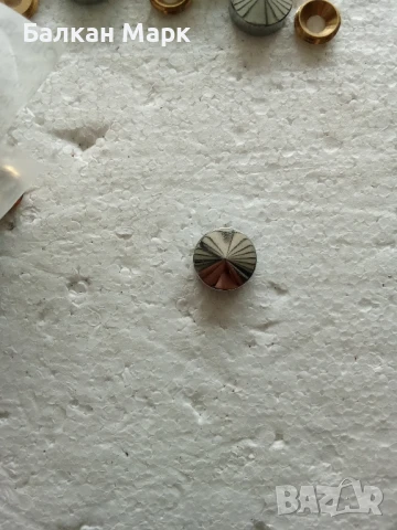 🛠 Декоративни капачки,тапи за винтове– месингови, хром гланц, снимка 2 - Други - 50562768